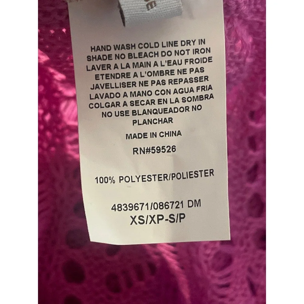 BECCA Rose‎ Berry Boho Bliss Tunic XS-Small